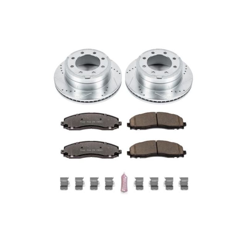 Power Stop 13-22 Ford F-350 Super Duty Rear Z36 Truck & Tow Brake Kit