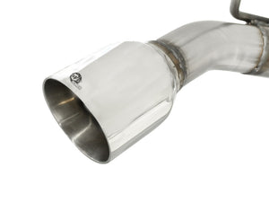 aFe MACHForce XP Exhaust 2.5in Stainless Steel CB/10-13 Chevy Camaro V6-3.6L (td) (polished tip)