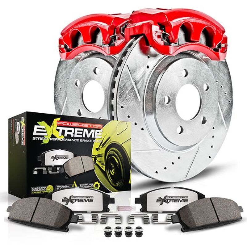 Power Stop 14-15 Lexus IS350 Rear Z26 Street Kit w/Calipers