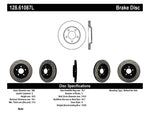 StopTech 05-10 Ford Mustang V6/4.0L / GT V8/4.6L Cross Drilled Left Rear Rotor