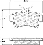 Stoptech 95-00 Lexus LS400 Street Select Front Brake Pads