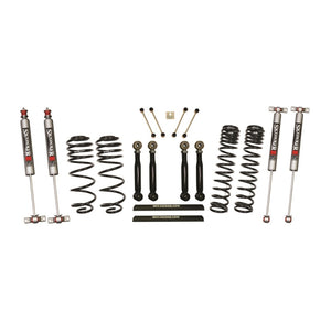 Skyjacker 03-06 Jeep TJ 4in D-Rate Long Travel Kit w/ Adj FR/RR Lower Flex Links/M95 Monotube Shocks