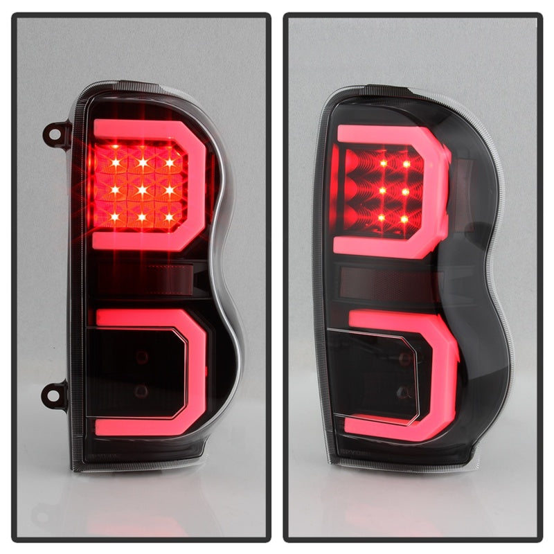 Spyder 04-09 Dodge Durango LED Tail Lights - Black Smoke ALT-YD-DDU04-LED-BSM