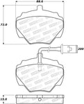 StopTech Street Brake Pads - Front