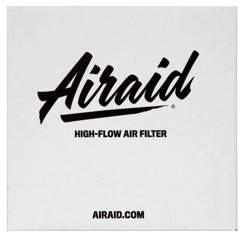 Airaid Universal Air Filter - Cone 6in FLG x 10-3/4x7-3/4in B x 7x4in T x 9in H - Synthaflow