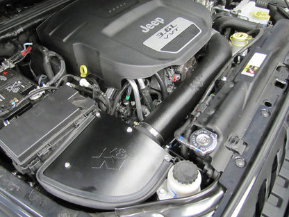 K&N 12-13 Jeep Wrangler 3.6L-V6 AirCharger Perf Intake Kit