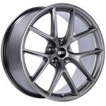 BBS CI-R 20x9 5x120 ET25 Platinum Silver Polished Rim Protector Wheel -82mm PFS/Clip Required