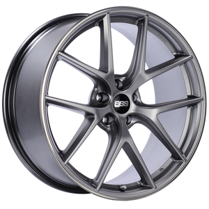 BBS CI-R 20x9 5x120 ET25 Platinum Silver Polished Rim Protector Wheel -82mm PFS/Clip Required