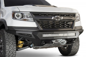 Addictive Desert Designs 17-18 Chevy Colorado Stealth Fighter Front Bumper w/ Winch Mount