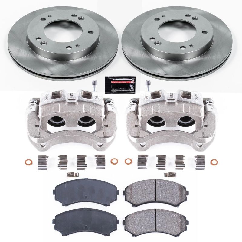 Power Stop 2002 Honda Passport Front Autospecialty Brake Kit w/Calipers