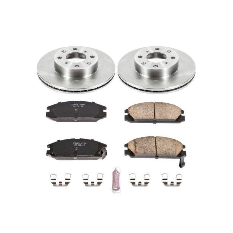 Power Stop 88-89 Honda Accord Front Autospecialty Brake Kit