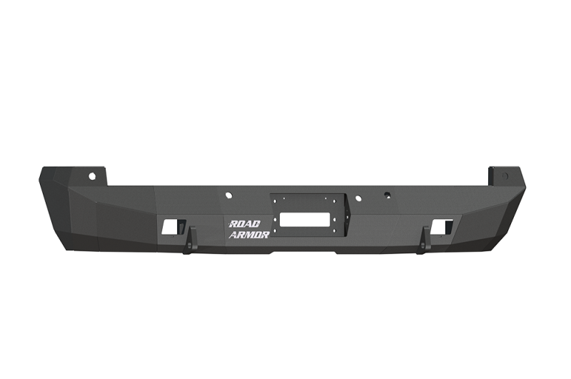 Road Armor 08-16 Ford F-250 Stealth Rear Winch Bumper w/Sensor Holes - Tex Blk