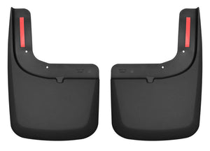 Husky Liners 2017 Ford F-250 / F-350 Super Duty Black Front Mud Guards (w/Flares)