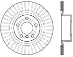 StopTech Drilled Sport Brake Rotor