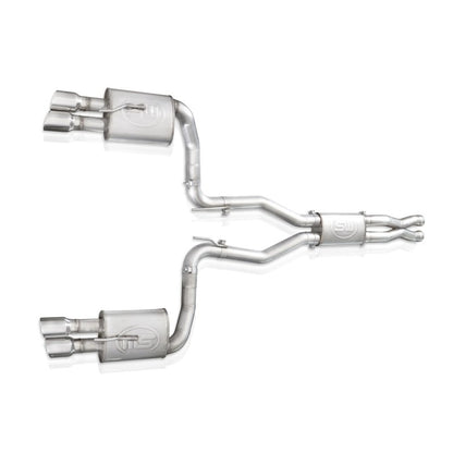 Stainless Works 08-09 Pontiac G8 GT 3in Catback X-Pipe Turbo Chambered 3.5in Tips Perform Connect