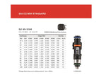 Grams Performance Nissan 240sx/S13/S14/S15/SR20 (Top Feed 11mm) 550cc Fuel Injectors (Set of 4)