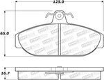 StopTech Street Brake Pads - Front