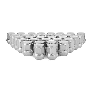 Mishimoto Steel Acorn Lug Nuts M14 x 1.5 - 32pc Set - Chrome