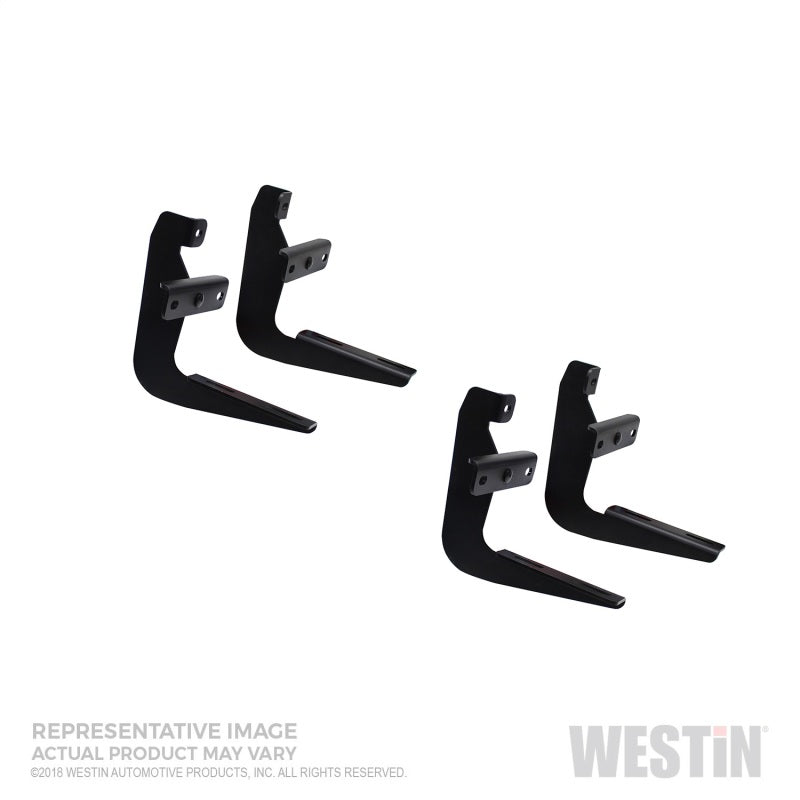 Westin 2001-2004 Toyota Tacoma D-Cab Running Board Mount Kit - Black