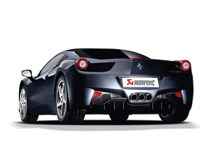 Akrapovic 10-15 Ferrari 458 Italia/458 Spyder Slip-On Line (Titanium) w/ Carbon Tips