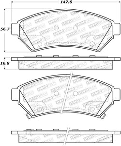 StopTech Street Brake Pads