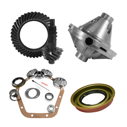 Yukon Gear 10.5in GM 14 Bolt 4.56 Rear Ring & Pinion Install Kit 30 Spline Positraction