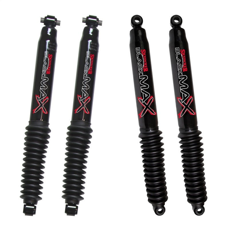 Skyjacker 2020+ Jeep Gladiator 6-6.5 in. Front & Rear Black MAX Shocks Component Box