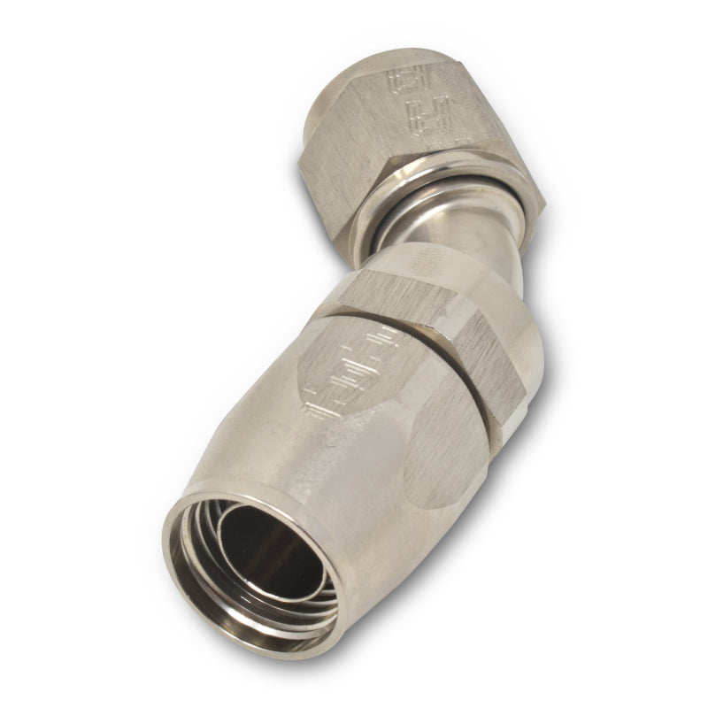 Russell Performance -6 AN Endura 45 Degree Full Flow Hose End