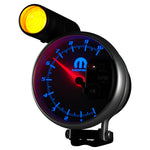 AutoMeter Gauge Tachometer 5in. 10K RPM Pedestal W/ Ext. Shift-Lite White Mopar