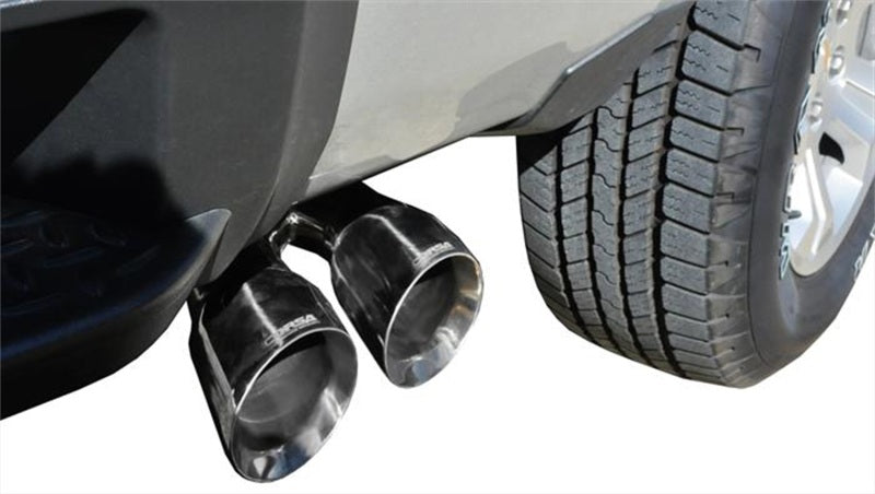 Corsa 2014-2019 Chevy Silverado 1500 5.3L V8 CC / SB 3in Single Side Exit Touring Cat-Back Exhaust