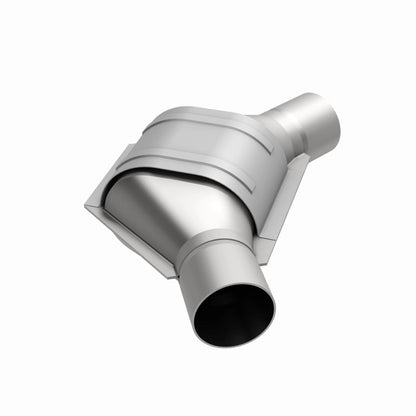 MagnaFlow Universal Catalytic Converter 2.50 Angled In / Out OEM