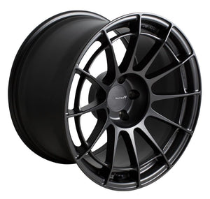 Enkei NT03RR 17x9 5x114.3 63mm Offset 75mm Bore - Matte Gunmetal Wheel