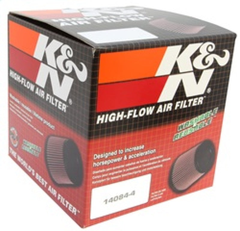 K&N Filter Universal X Stream Clamp-On  3 inch Flange 4 1/2 inch Base  6 inch Top 4 5/8 inch Height