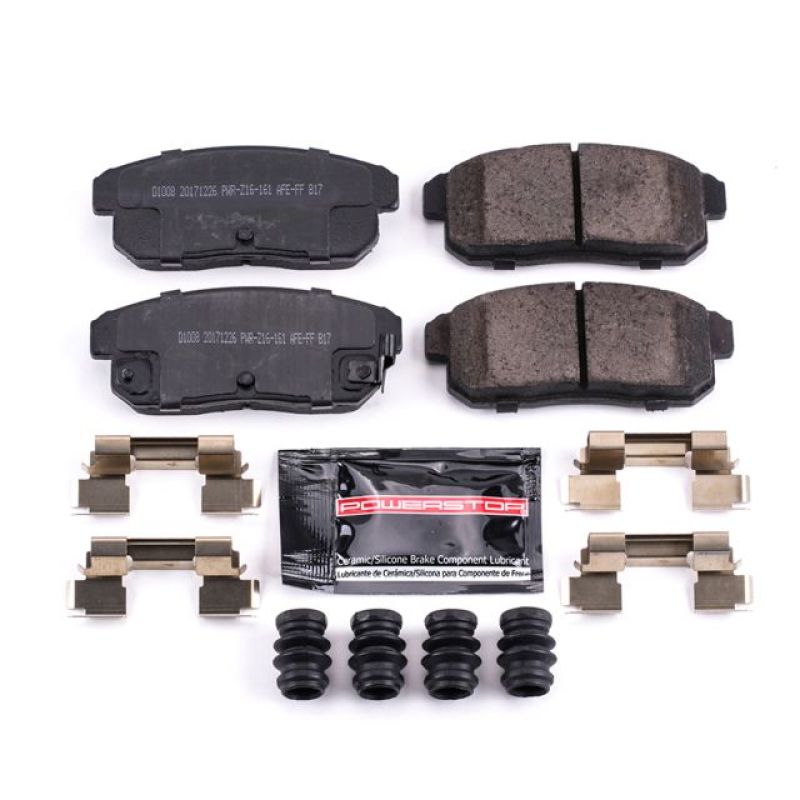 Power Stop 04-11 Mazda RX-8 Rear Z23 Evolution Sport Brake Pads w/Hardware