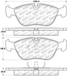 StopTech Performance 98-04 Volvo S60/98-00 S70/98-00 V70/93-97 850 Series Front Brake Pads