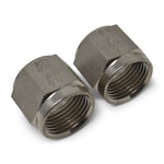 Russell Performance -4 AN Tube Nuts 1/4in dia. (Endura) (6 pcs.)