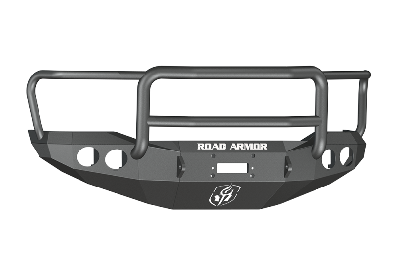 Road Armor 07-13 Toyota Tundra Stealth Front Winch Bumper w/Lonestar Guard - Tex Blk