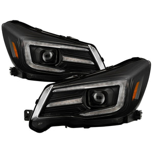 Spyder Signature Subaru Forester 14-16 Halogen Model Only Headlights (PRO-YD-SUFO14SI-BK)