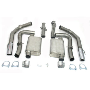 JBA 99-04 Ford Mustang Cobra IRS 4.6L 4V 409SS Dual Rear Exit Cat-Back Exhaust