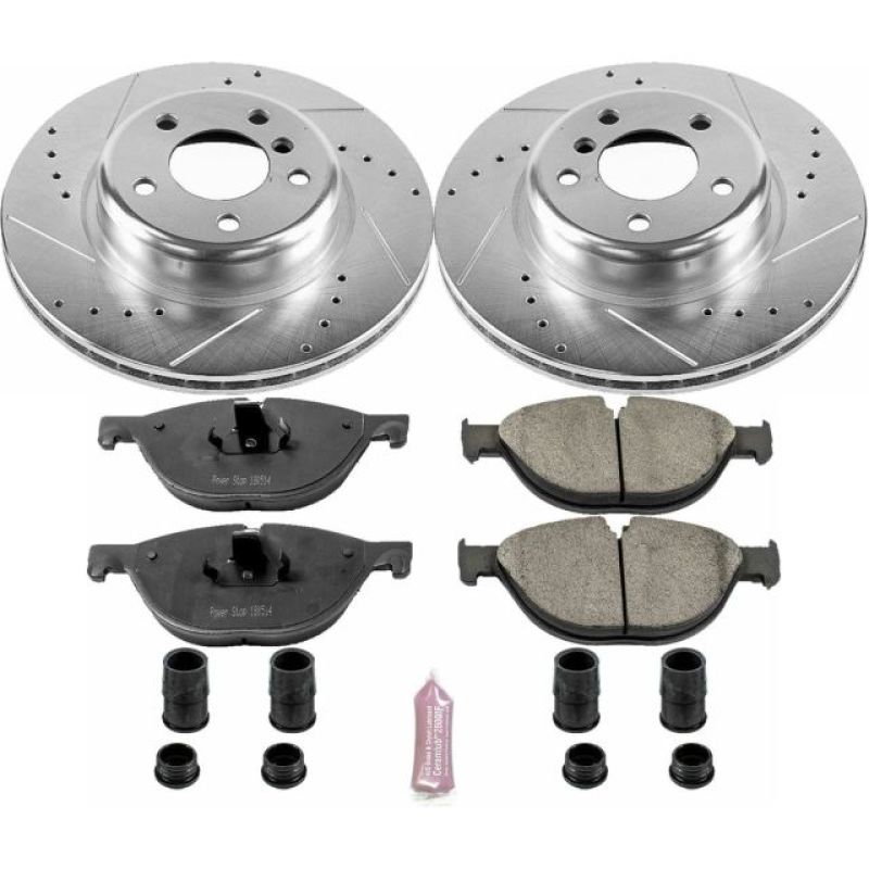 Power Stop 12-13 BMW 528i Front Z23 Evolution Sport Brake Kit