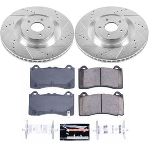 Power Stop 16-18 Ford Focus Front Z23 Evolution Sport Brake Kit