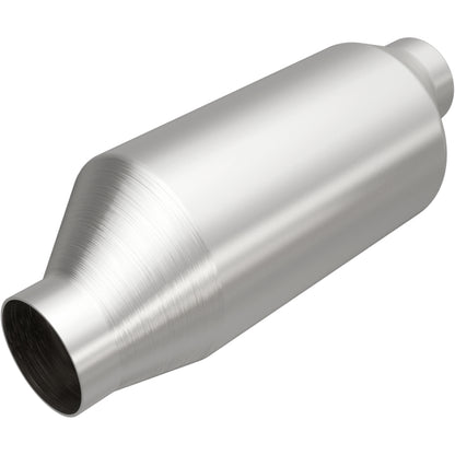 MagnaFlow 2in In/Out 4in Round Body 11.875in L Universal California Legal Catalytic Converter