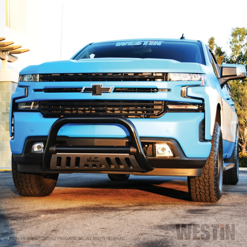 Westin 2019-2020 Chevrolet Silverado 1500  (Excl. 2019 Silverado LD) Ultimate Bull Bar - Black