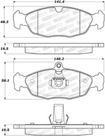 StopTech Street Brake Pads