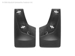 WeatherTech 07-13 Chevrolet Silverado No Drill Mudflaps - Black