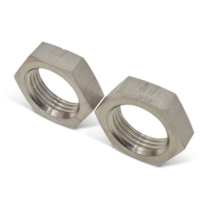 Russell Performance -4 AN Bulkhead Nuts 7/16in -20 Thread Size (Endura)