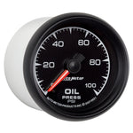 Autometer ES 52mm 0-100 PSI Mechanical Oil Pressure Gauge