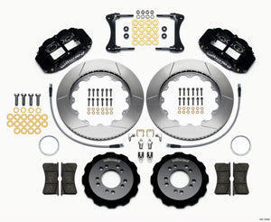 Wilwood Narrow Superlite 6R Front Hat Kit 14.00in 2008-up Hyundai Genesis Coupe w/Lines