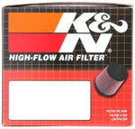 K&N Universal Clamp-On Air Filter 2in FLG / 3-1/8in B / 2in T / 3in L