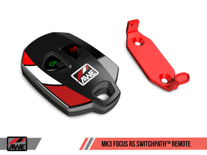 AWE Tuning Ford Focus RS SwitchPath Cat-Back Exhaust - Diamond Black Tips